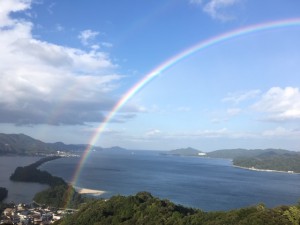 飛龍観　虹　令和元年10月